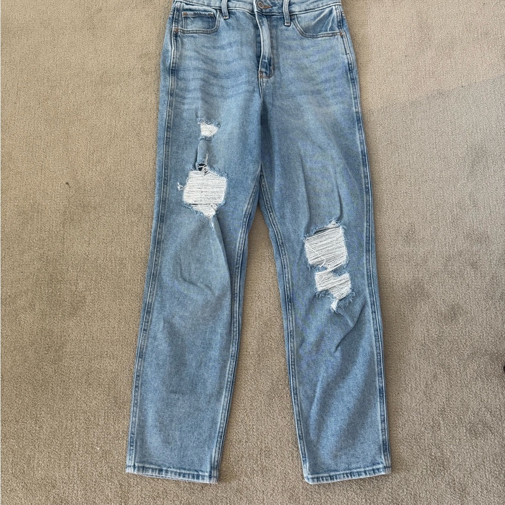 Hollister Ultra High-Rise Light Blue Jeans - Picture 1 of 5
